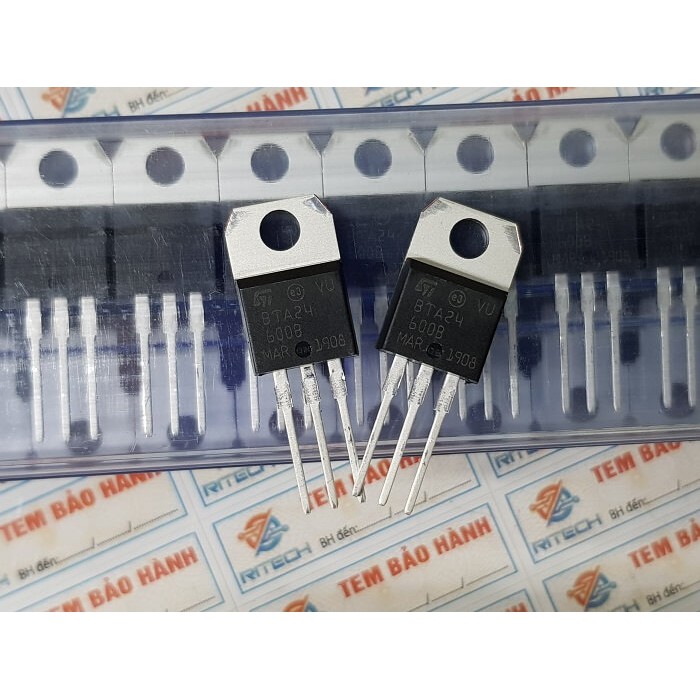 [Combo 5 chiếc] BTA24-600B, BTA24-600C Triac 24A 600V TO-220