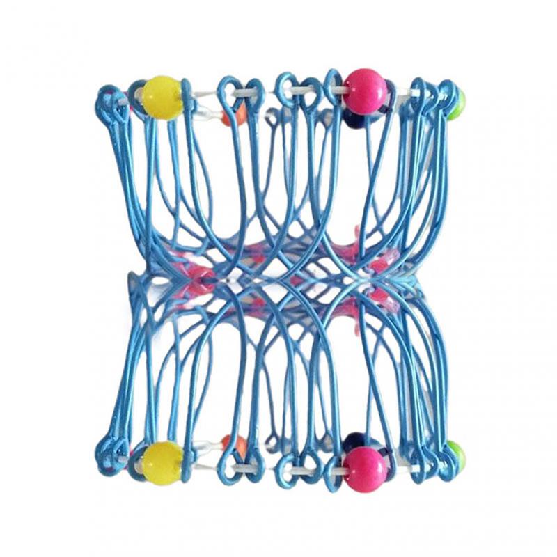 Đồ Chơi Kiểu Giỏ Hoa Mandala Bằng Thép Mềm Giúp Giảm Căng Thẳng Dành Cho Người Lớn Và Trẻ Em