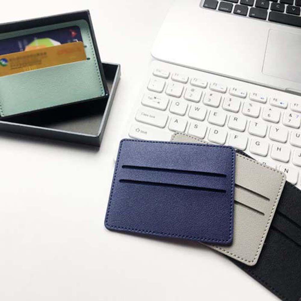 Ví Da PU Mỏng Đựng Thẻ Ngân Hàng Tiện Dụng