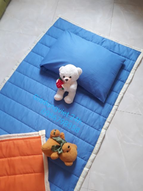 Nệm ngủ văn phòng/ nệm ký túc xá (Bộ nệm + Gối+túi size 90cm×180cm)