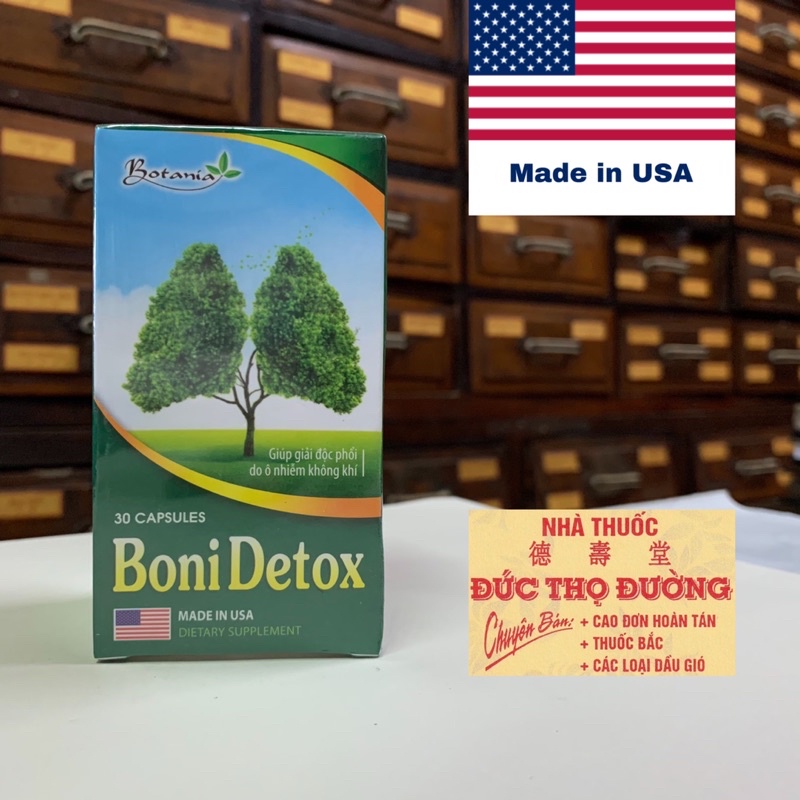 BoniDetox - Giải Độc Phổi