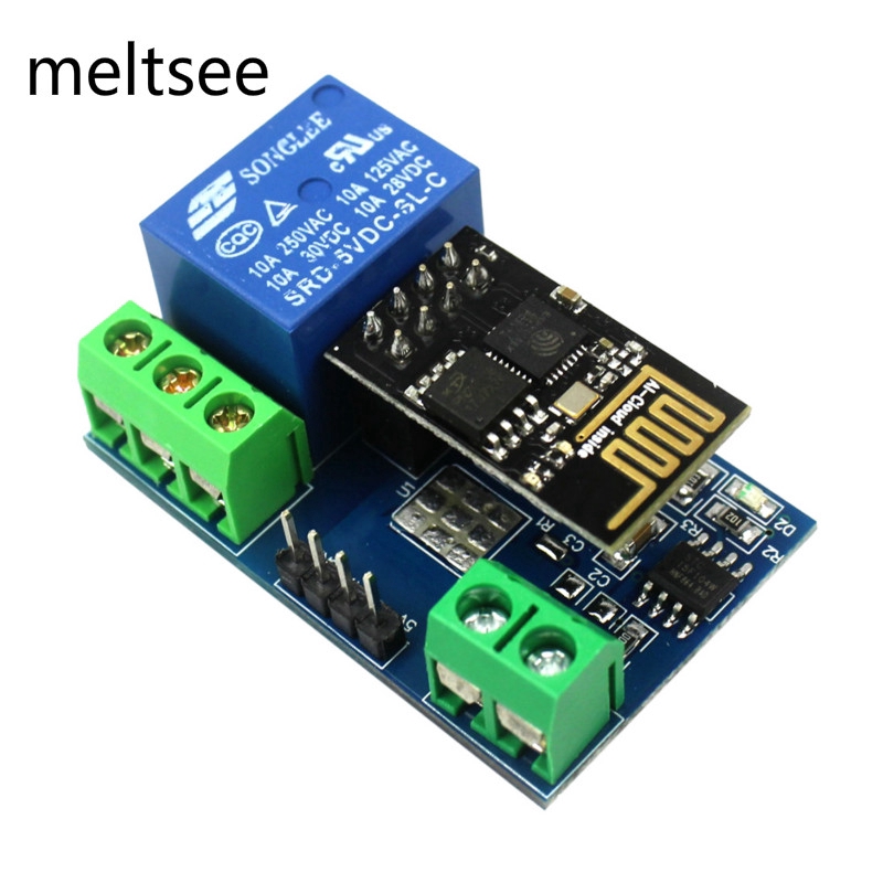 Module điều khiển wifi/ứng dụng điện thoại ESP8266 ESP-01S ESP8266 ESP-01 5V phạm vi 400m cho nhà thông minh IOT