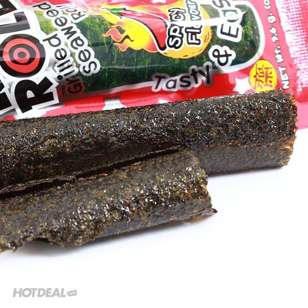 [Giá sales] HỘP 12 GÓI RONG BIỂN ĂN LIỀN THÁI LANROLL SEAWEED