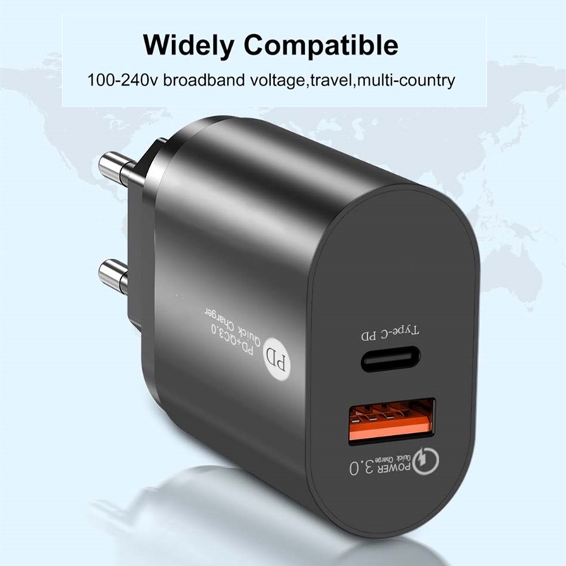 Cốc Sạc Nhanh Pd12W Type-C USB Thông Dụng Cho Điện Thoại Thông Minh Samsung