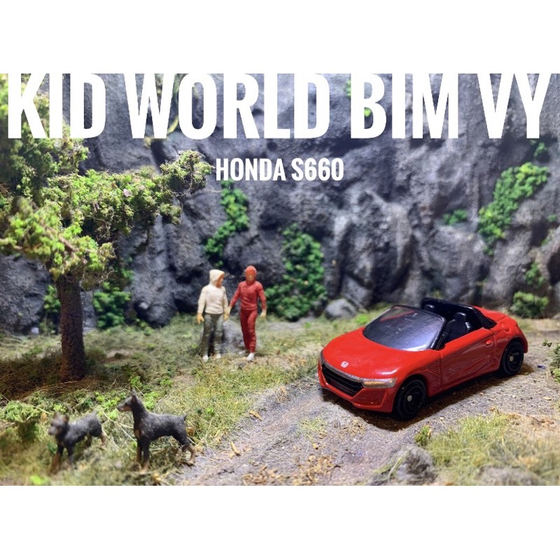 Xe mô hình Tomica Honda S660. MS: 155. Tỷ lệ 1:56.