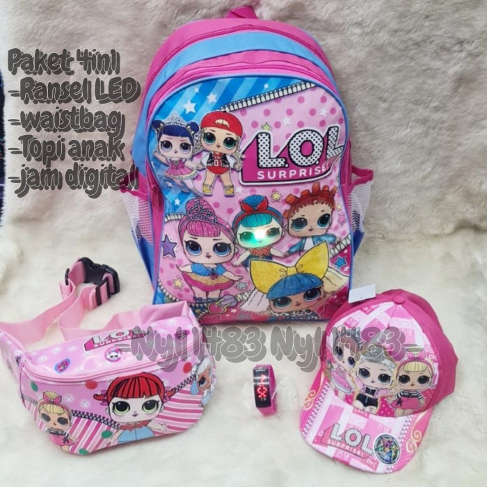 Set Túi Đeo Thắt Lưng Và Ví Đựng Tiền Họa Tiết Ngựa Pony H9F8