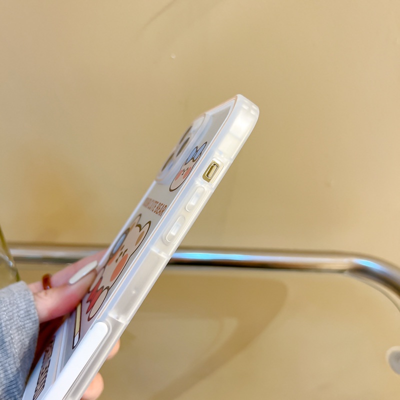 Ốp Điện Thoại In Hoạt Hình Kèm Giá Đỡ Cho iphone 13Promax 12Pro 11 7 8 p xr