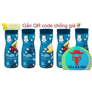 BÁNH ĂN DẶM HÌNH SAO GERBER ĐỦ VỊ( CÓ MÃ QR CHECK HÀNG THẬT)