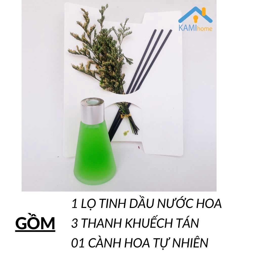 Lọ khuếch tán tinh dầu dạng Bình hoa khô thơm phòng mã 25009