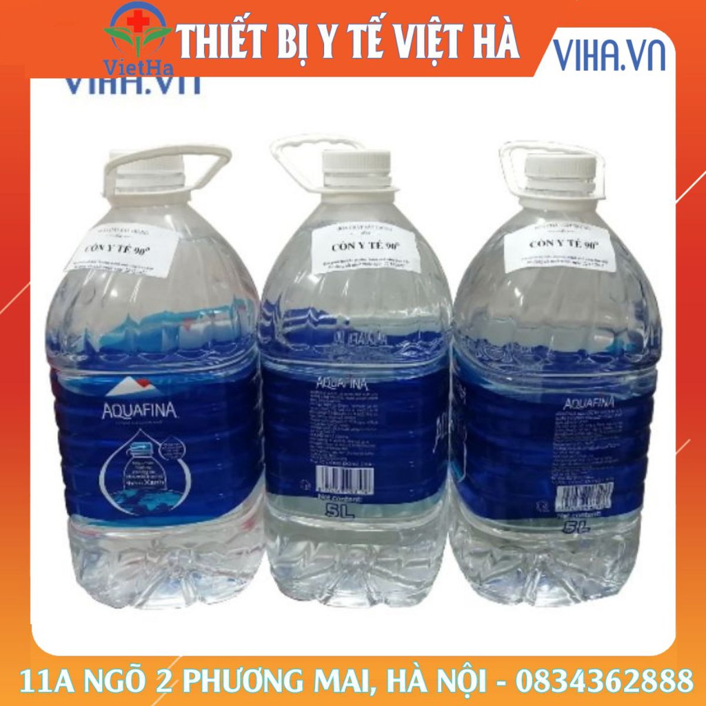  Cồn y tế tiệt trùng 70 độ, 90 độ bình 5L