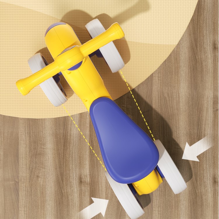 Xe Chòi Chân Scooter Circle 2 Màu Thời Trang Cho Bé Yêu