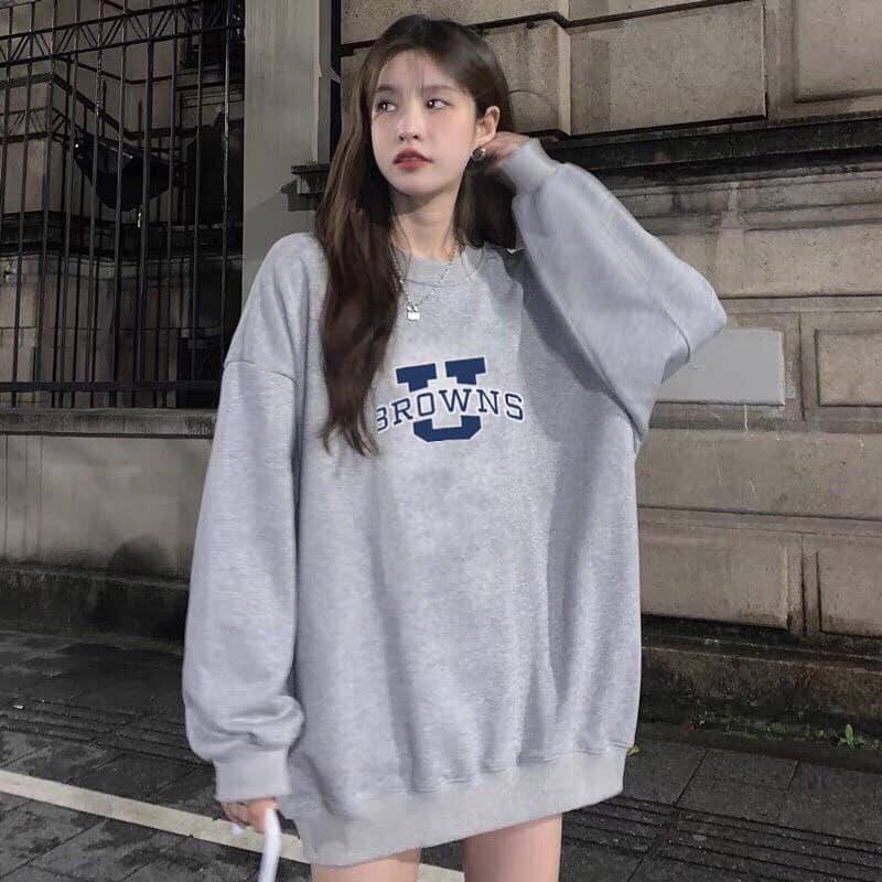 Áo Sweater Nữ Brown Nhiều Màu Chất Nỉ Dày Mịn Siêu Xinh Siêu Dễ Phối Đồ -Chuu House- CH0081