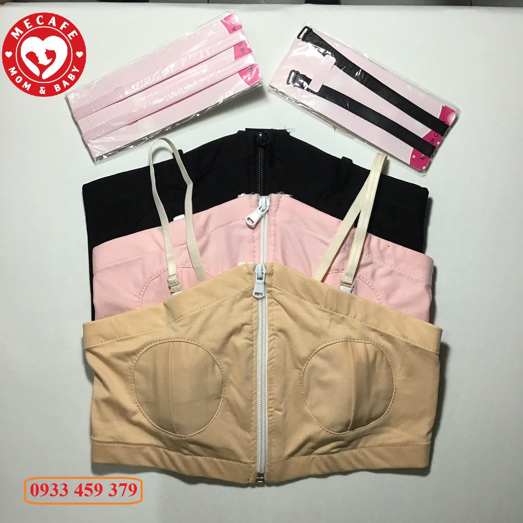 Áo vắt sữa rãnh tay có dây DÁN PHÍA SAU (mẫu mới) | BigBuy360 - bigbuy360.vn