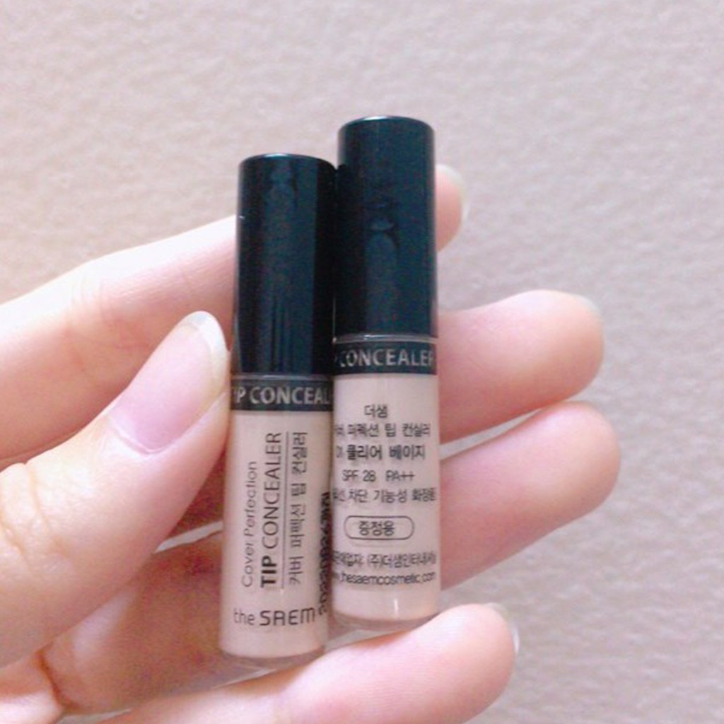 [Hàng minisize 1ml] Kem Che Khuyết Điểm The Saem Cover Perfection Tip Concealer 1.5 - M3 | BigBuy360 - bigbuy360.vn