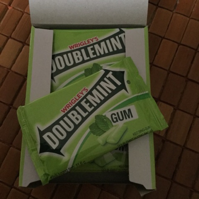 Sing Gum Doublemint Vĩ ( Hộp 12 Vĩ )