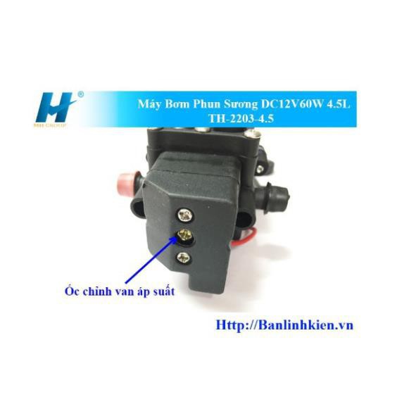 Máy Bơm Phun Sương DC12V60W 4.5L TH-2203-4.5