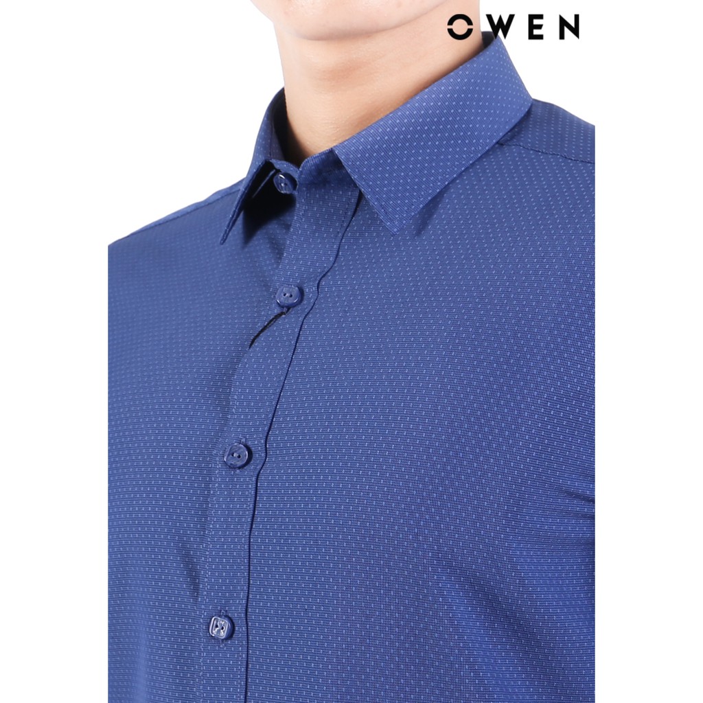 Áo Sơ mi dài tay nam OWEN Regularfit - AR22692D