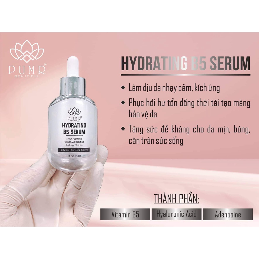 SERUM B5 HYDRATING PUMR DƯỠNG DA CĂNG BÓNG