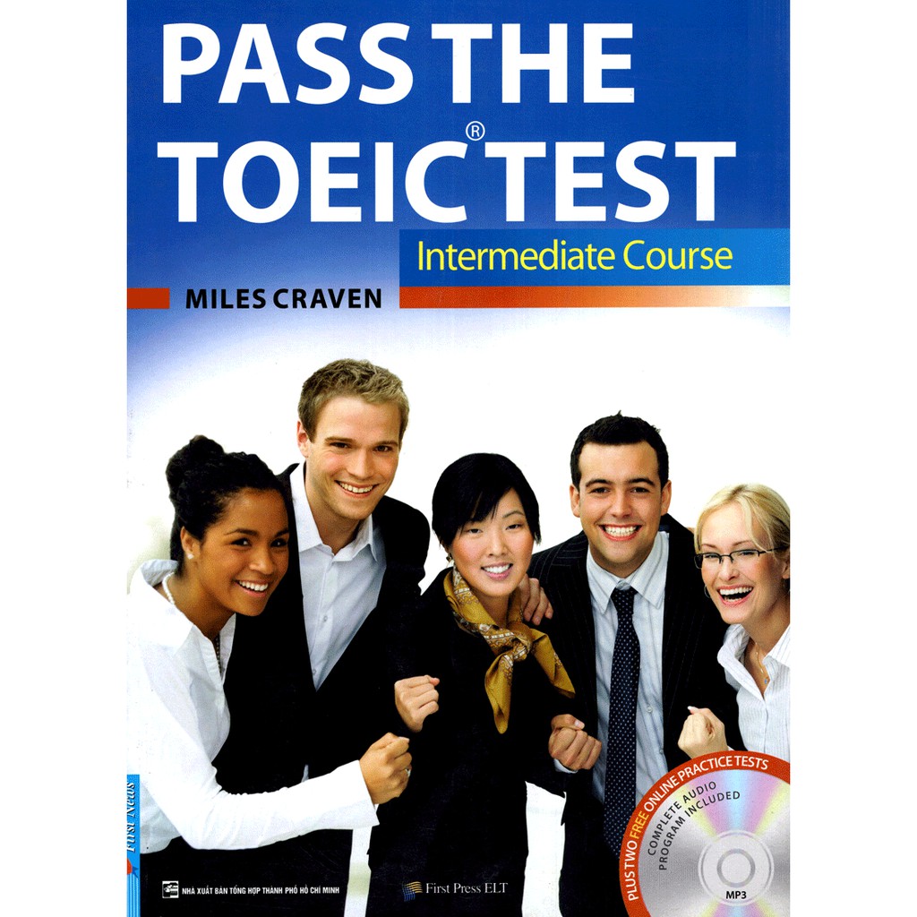 Sách - Pass The TOEIC Test _ Intermediate Course +1MP3 Tặng Bút Bi