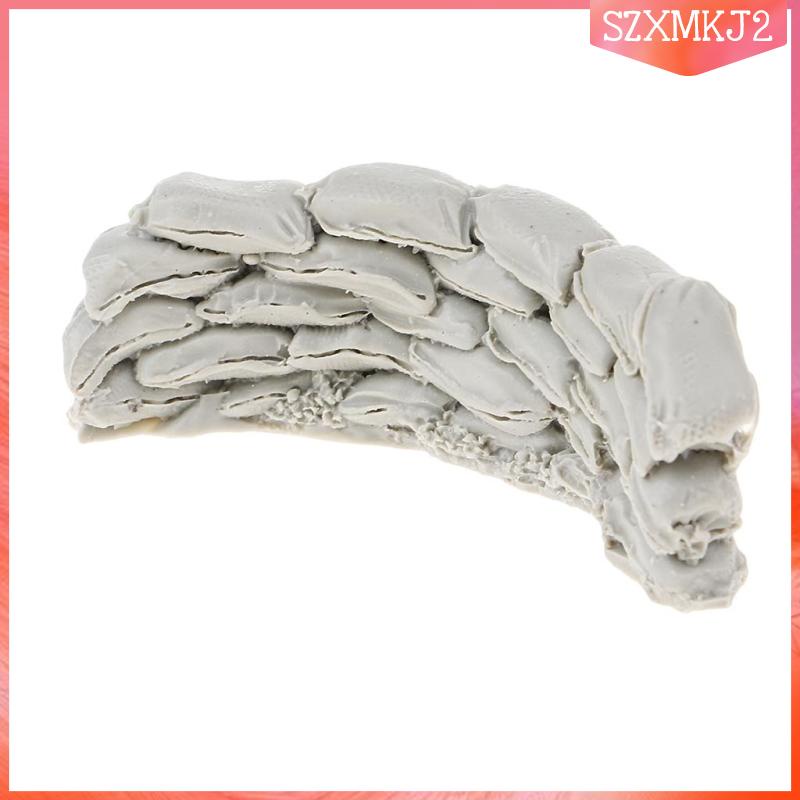 Mô Hình Tường Phong Cảnh 7.5x2.5cm DIY Bằng Nhựa Resin Không Sơn 1: 35