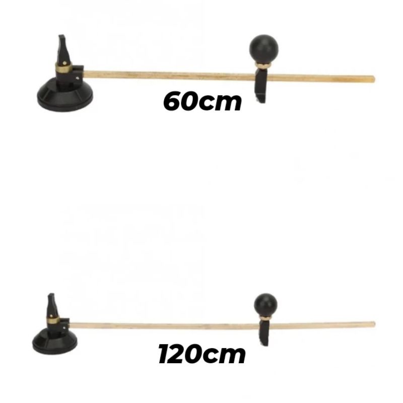 Dao Cắt Đường Kính Compa 60cm/120cm Có 6 Lưỡi Quay Tròn, Dao Cắt Kính Tròn