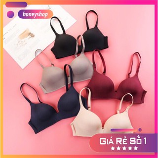 Áo lót su trơn không gọng mút mỏng xuất Nhật siêu êm siêu nhẹ HONEYSHOP