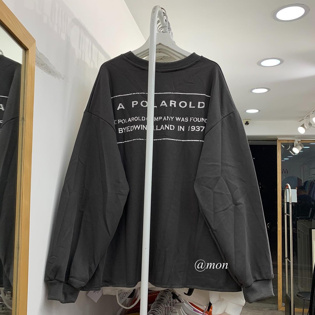 2012023 Áo pull nỉ, sweater nỉ , áo nỉ da cá nữ ulzzang freesize | BigBuy360 - bigbuy360.vn