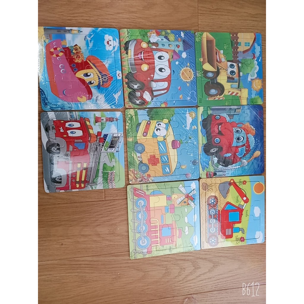 Đồ chơi Ghép Hình 9 Mảnh - Puzzle nhiều chủ đề