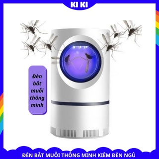 Đèn Bắt Muỗi Hình Trụ Cắm Cổng USB, Bắt Muỗi Thông Minh, Công Nghệ Đèn Led Kết Hợp Đèn Ngủ