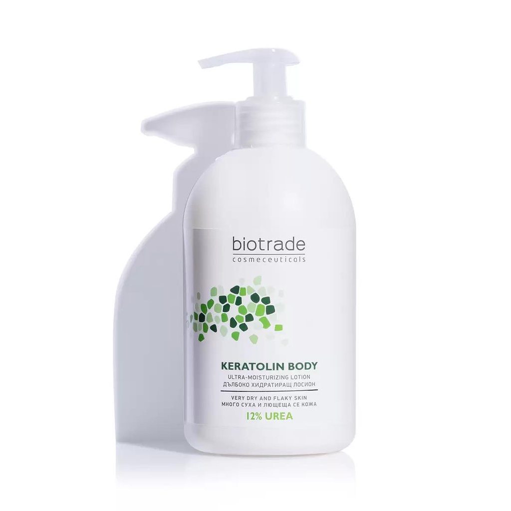 Lotion dưỡng thể cấp ẩm Biotrade Keratolin Hydro Body Lotion 8% Urea 400ML
