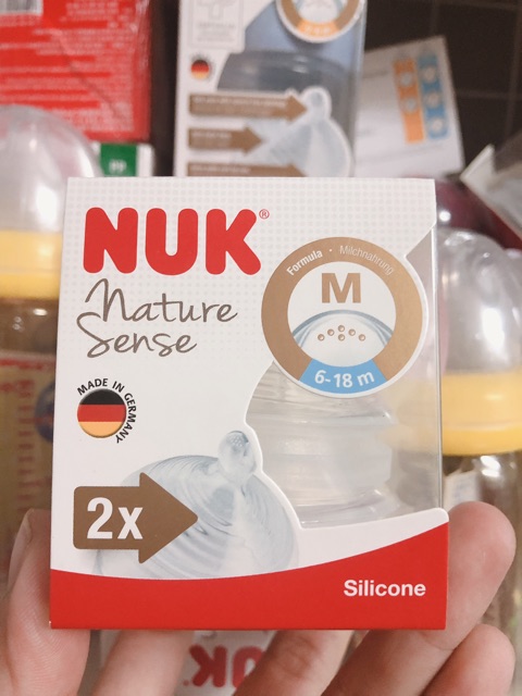 NÚM TY THAY THẾ BÌNH NUK NATURE SENSE