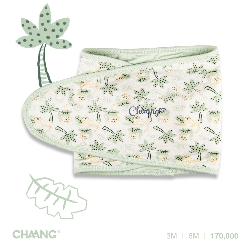 [CHÍNH HÃNG] Quấn kén sơ sinh vải cotton mềm mại Hugme Chaang