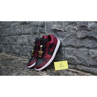 Giày Jordan 1 Low Dark Beetroot Black DB6491-600