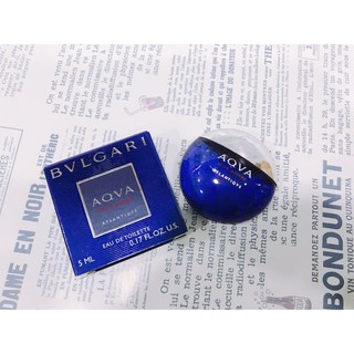 NƯỚC HOA MINI BVLGARI AQVA POUR HOMME ATLANTIQVE EDT