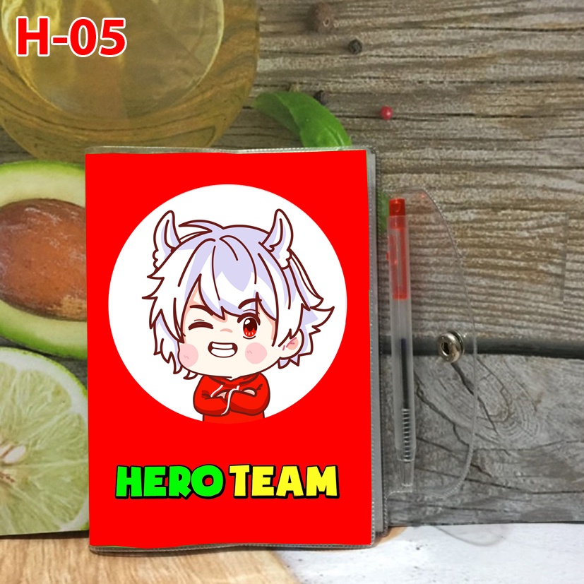 Sổ Tay HERO TEAM (tặng kèm cây viết - HOT HOT!)