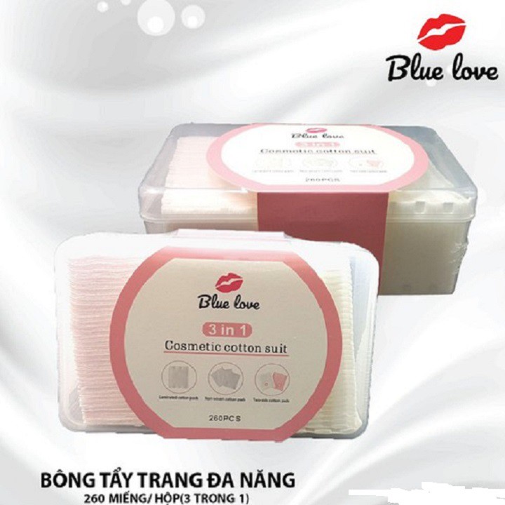 Bông Tẩy Trang BLUE LOVE THƯƠNG HIỆU NHẬP KHẨU ANH QUỐC TOP 5 BÔNG TẨY TRANG TỐT NHẤT