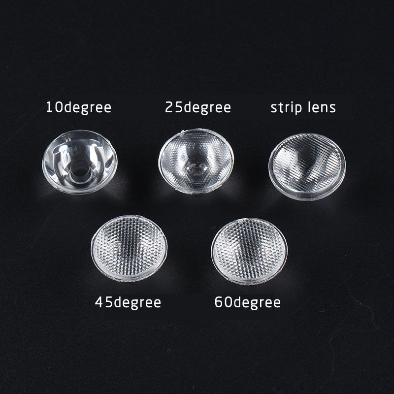 Ống Kính 10 / 25 / 45 / 60 Độ Cho Đèn Pin CREE XML XML2 SST40 5050