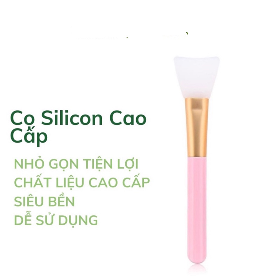 Cọ Quét SILICON  - Đắp Mặt & Trang Điểm- Giao màu ngẫu nhiên(Xanh-Hồng)