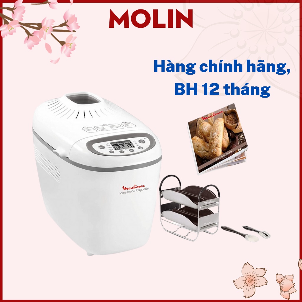 Máy làm bánh mì tự động Moulinex OW6101, 16 chương trình [Hàng Đức]