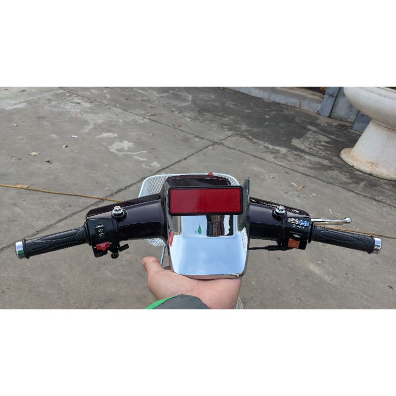 Dè Bạc Crom Dream Gắn Phản Quang/Mắt Mèo