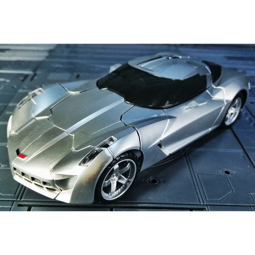 Mô hình Transformer Sideswipe Black Mamba LS-08 Corvette Assassin [TFM]