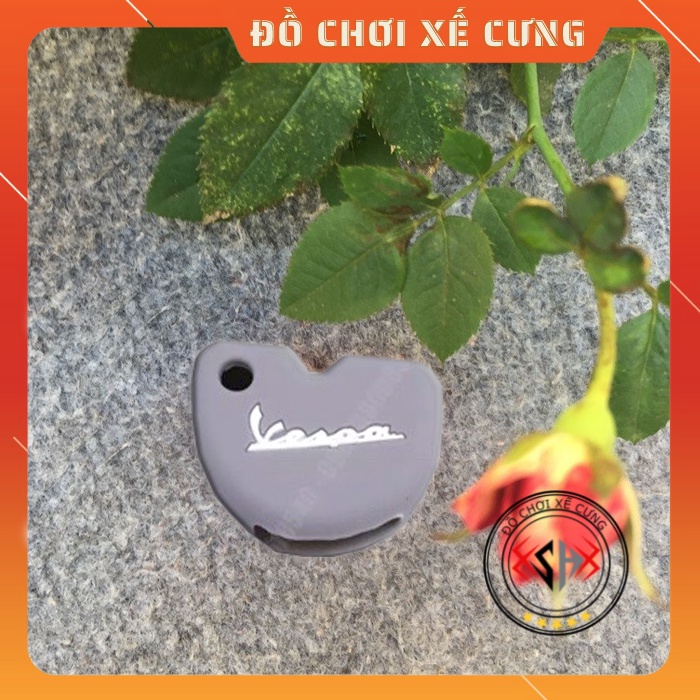 Bao(vỏ) bảo vệ chìa khóa Vespa (Bao silicon)