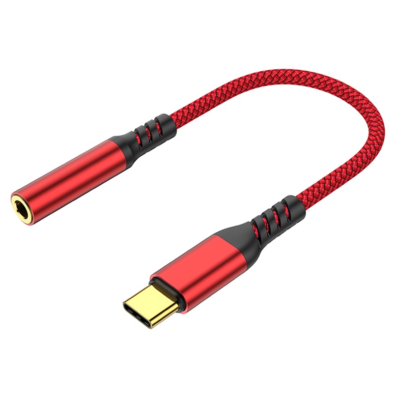 Cáp ChuyểN ĐổI Âm Thanh Tai Nghe LoạI C Sang 3.5mm DàI 15cm