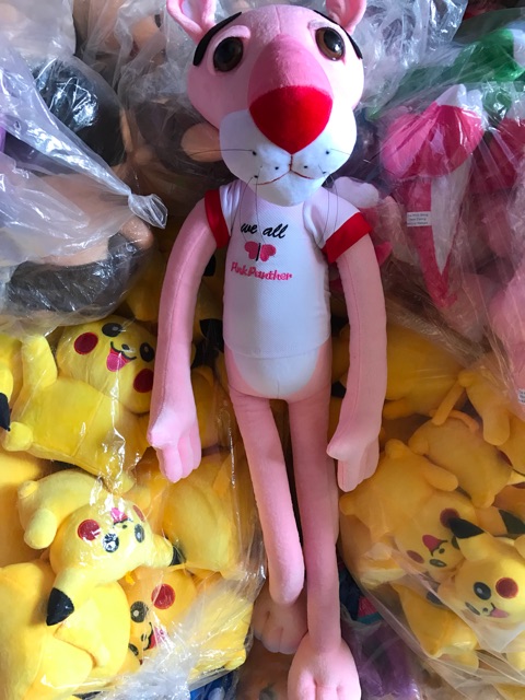 Chú Báo Hồng Mặc Áo 1Mét,Lông Nhung Mềm Mịn, Cao Cấp,Hàng Có Sẵn | BigBuy360 - bigbuy360.vn