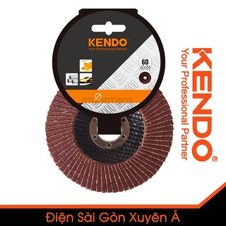 Đĩa đánh nhám xếp 100mm Flap Disc KENDO 75904027 - Điện Sài Gòn Xuyên Á