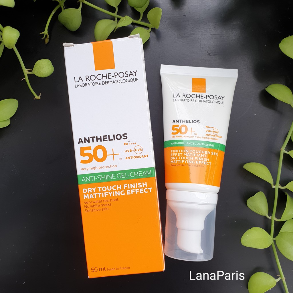 Sẵn kem chống nắng La roche-posay Anthelios Anti-Shine spf 50+