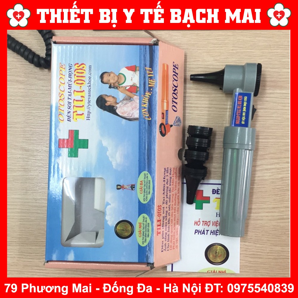 Đèn Pin Soi Tai Mũi Họng TILI -OTOS + Kèm Pin