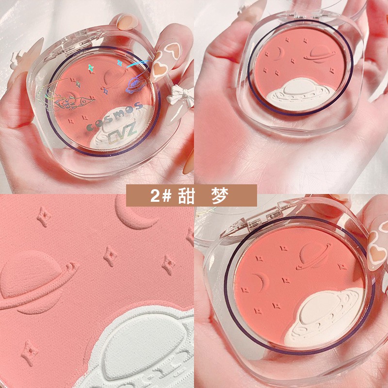 (Hàng Mới Về) Phấn Má Hồng CVZ Hai Tông Màu Trang Điểm Tự Nhiên lâu trôi chống nước Săn Chắc Da Kem che khuyết điểm blush mĩ phẩm nội địa trung | BigBuy360 - bigbuy360.vn