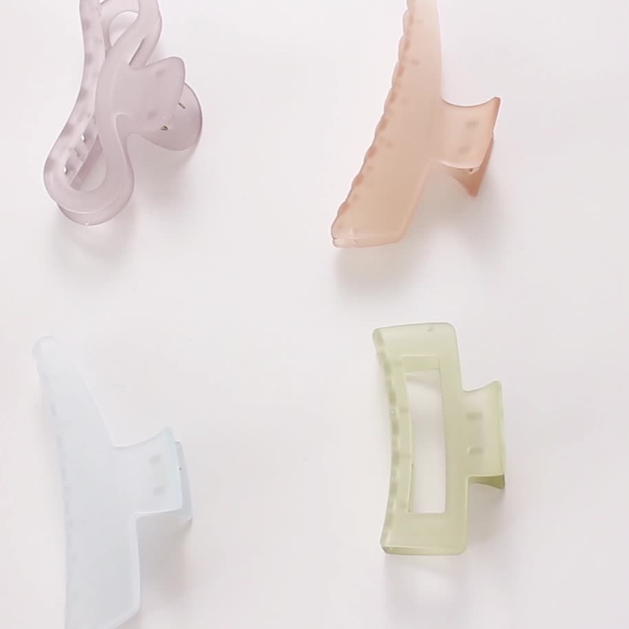 Kẹp tóc/ Kẹp càng càng cua tone màu thanh lịch