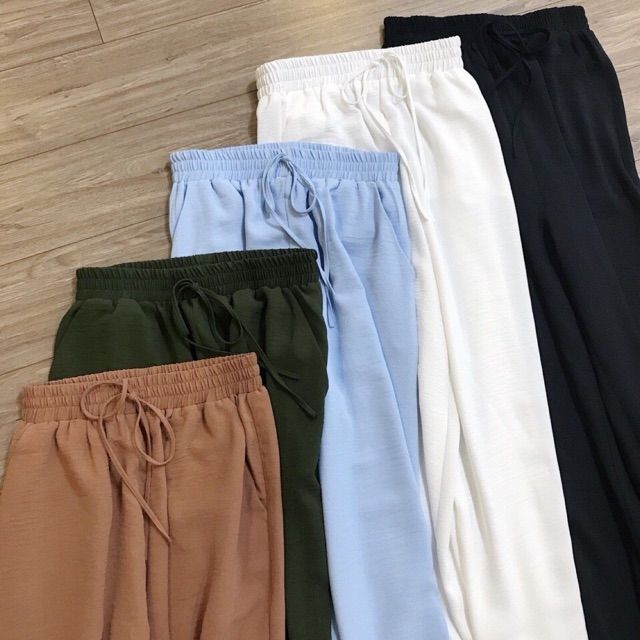 Quần dài đũi lụa ống rộng | BigBuy360 - bigbuy360.vn